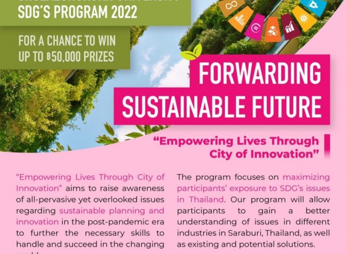 Chương trình Chulalongkorn University SDG’s Program 2022
